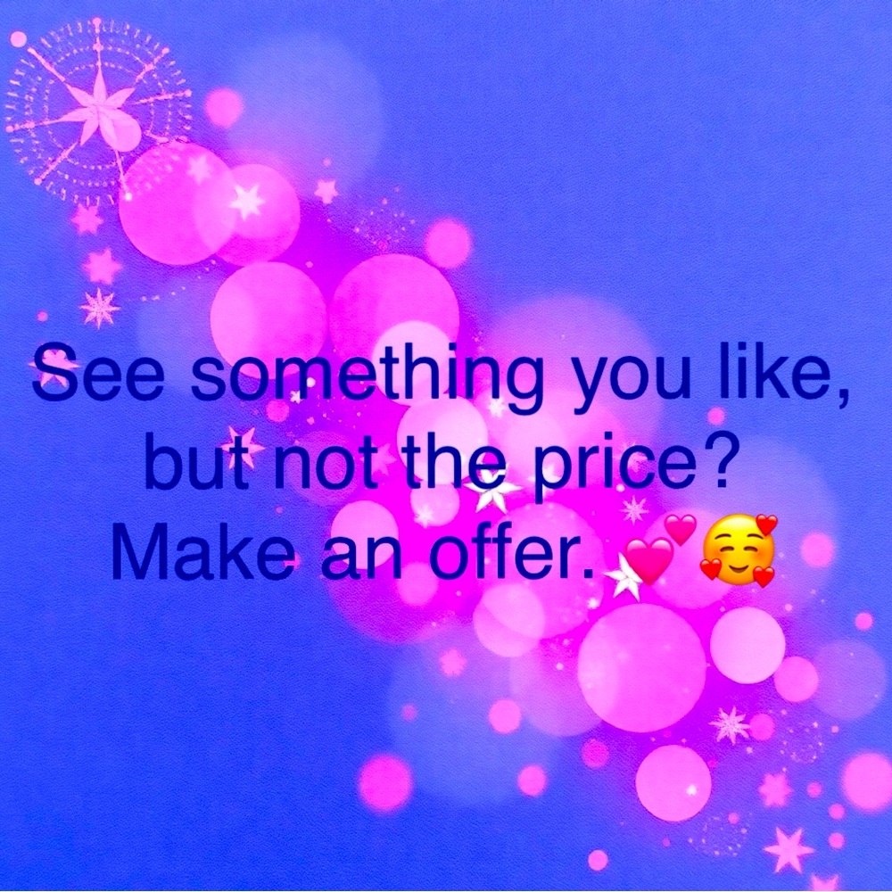 Don’t like the price I can work with you 🤗